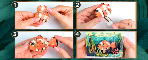 Конструктор Славянская столица 3D Wooden Puzzle-Clownfish