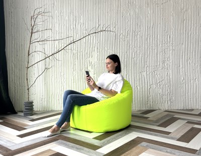 Бескаркасное кресло Mio Tesoro Poparada XXXL / PO-65x85-N