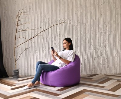 Бескаркасное кресло Mio Tesoro Poparada XXXL / PO-65x85-L