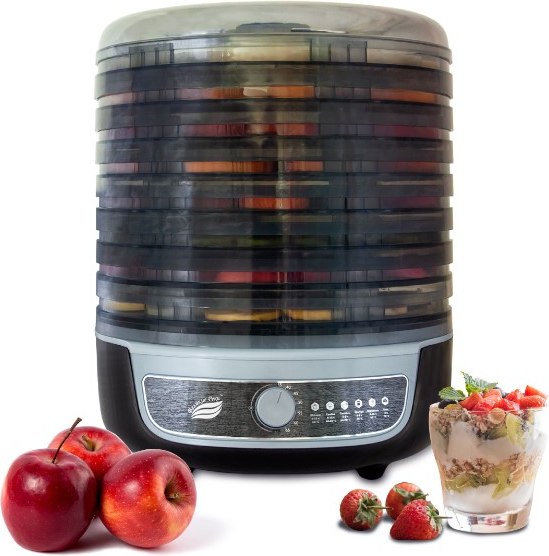 Сушилка для овощей и фруктов Великие Реки Волга-10 3в1