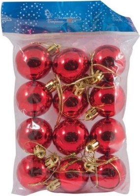 Набор шаров новогодних Волшебная страна SYCB17-647 / 03418 - фото