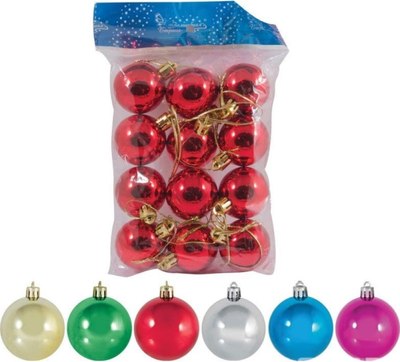 Набор шаров новогодних Волшебная страна SYCB17-647 / 03418