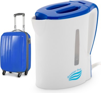 Электрочайник Великие Реки Мая-1 (белый/синий)