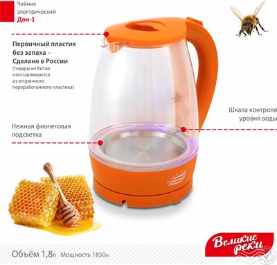 Электрочайник Великие Реки Дон-1