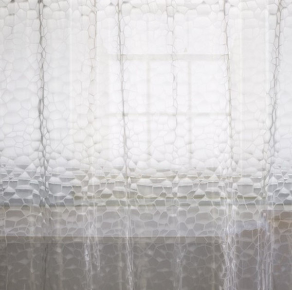 Шторка-занавеска для ванны Рыжий кот EVA 3D эффект Пузыри SC-EV-04 / 108746 - фото