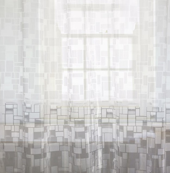 Шторка-занавеска для ванны Рыжий кот EVA 3D Эффект Геометрия SC-EV-03 / 108745 - фото