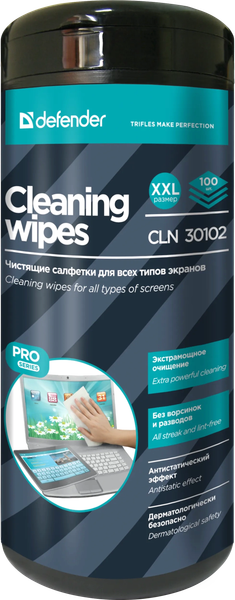 Салфетки для ухода за техникой Defender CLN 30102 Pro - фото