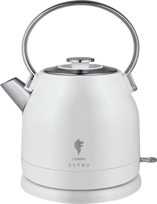 Электрочайник Leonord LE-1904 Retro / 107164 (белый) - фото