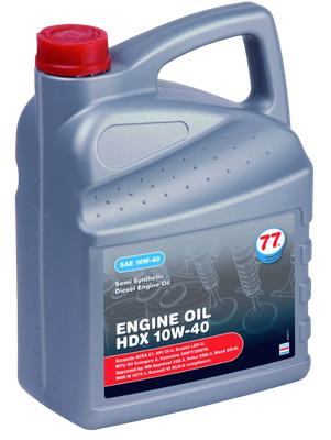 Моторное масло 77 Lubricants Engine Oil HDX 10W-40 / 707823 - фото
