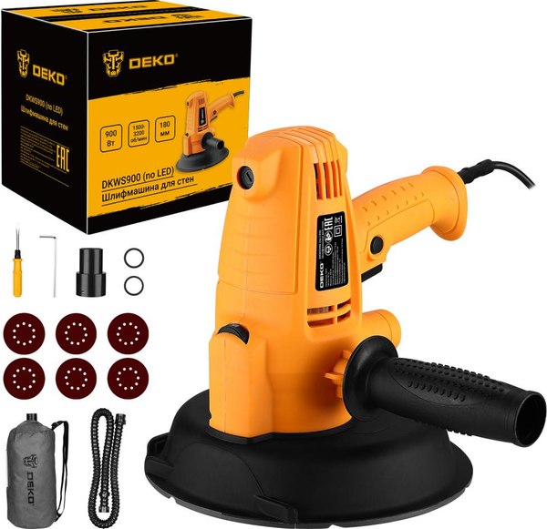 Шлифовальная машина для стен Deko DKWS900 / 083-1035 - фото