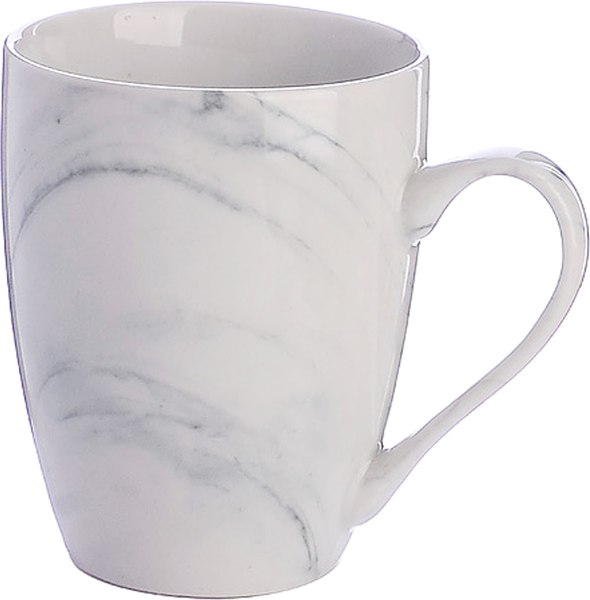 Кружка Loraine Белый мрамор 31236 - фото