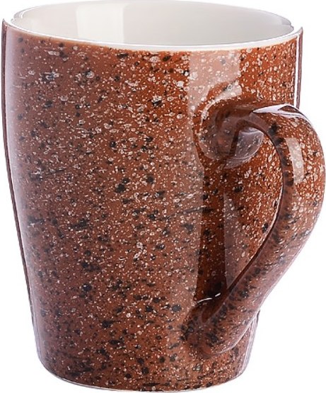 Кружка Loraine Мрамор коричневый 31245