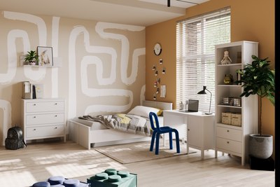 Стеллаж Black Red White Ewa REG2S