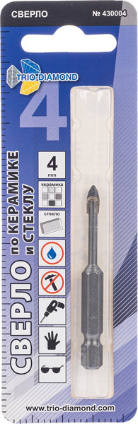 Сверло Trio Diamond 4x23 / 430004
