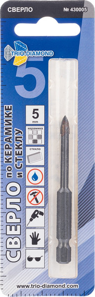 Сверло Trio Diamond 5x33 / 430005