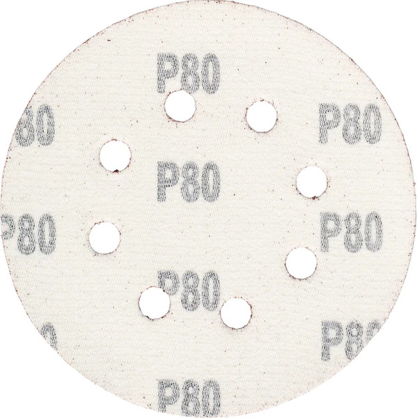 Набор шлифлистов Vira 125мм P80 / 558006