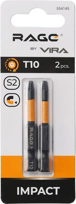 Набор бит Vira Torx T10 S2x50мм / 554145