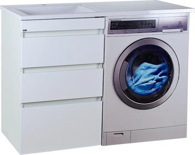 Тумба с умывальником Misty Фостер 55 / Э-Фос01055-01Н3Я+5216120 - фото