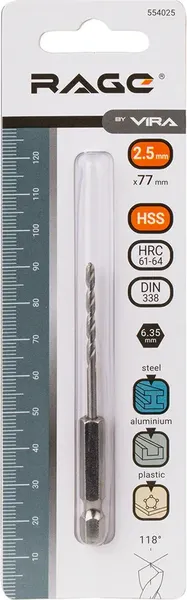 Сверло Vira 554025