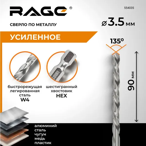 Сверло Vira 554035