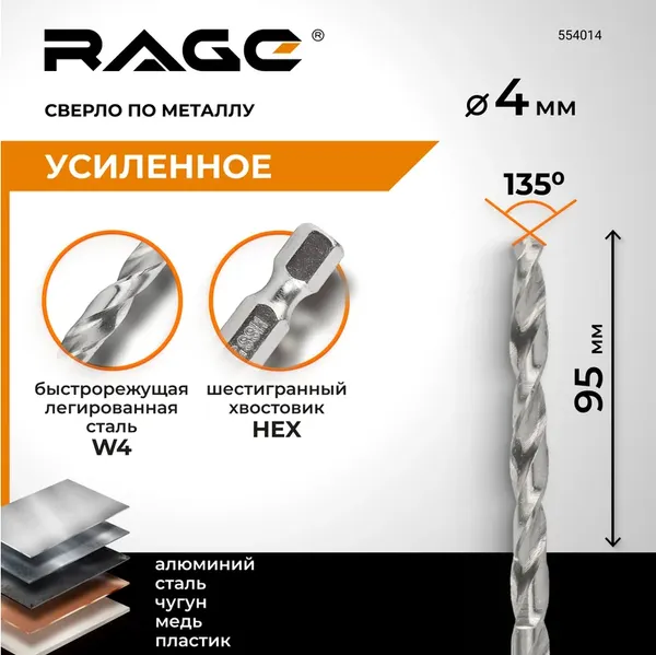 Сверло Vira 554014