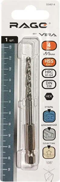 Сверло Vira 554014