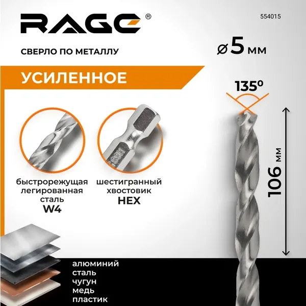 Сверло Vira 554015