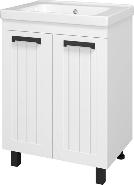 Тумба с умывальником Misty Спарта 65 / П-Спа-06065-01-01+640214 - фото