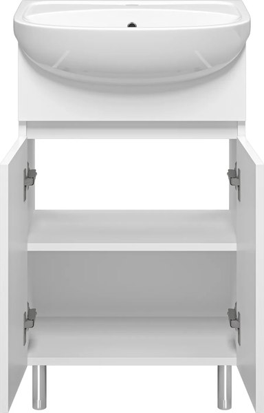 Тумба с умывальником Misty Элегия 50 / Э-Эле01050-011Н+БП-Д000000497