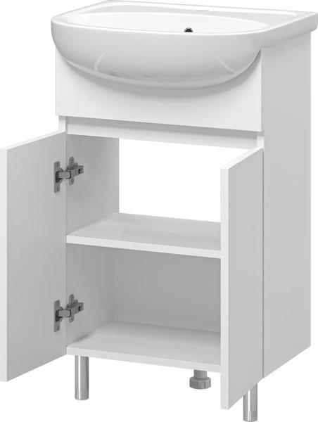 Тумба с умывальником Misty Элегия 50 / Э-Эле01050-011Н+БП-Д000000497