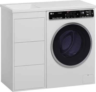 Тумба с умывальником Brevita Grafit 40 / GRA-01040-023Я+5212100 - фото