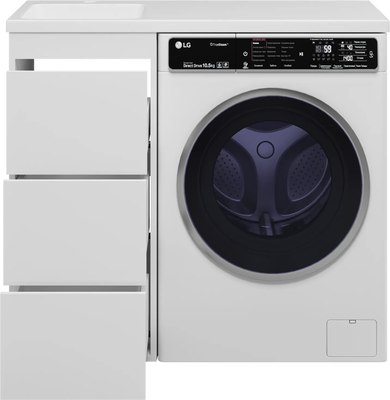 Тумба с умывальником Brevita Grafit 40 / GRA-01040-023Я+5212100