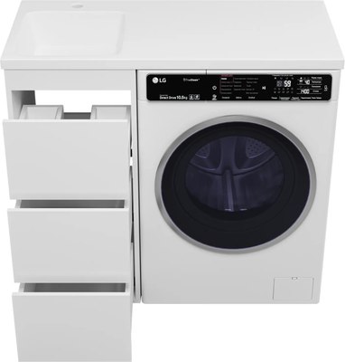 Тумба с умывальником Brevita Grafit 40 / GRA-01040-023Я+5212100