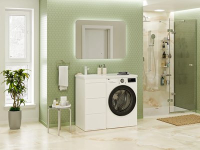 Тумба с умывальником Misty Grafit 40 / GRA-01040-023Я+5213100