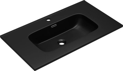 Тумба с умывальником Brevita Monsour 80 / MON-09080-0102Я+9080MMB