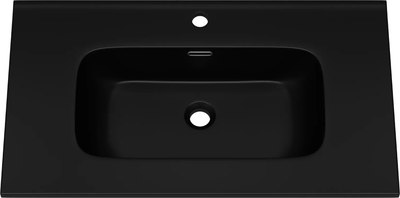 Тумба с умывальником Brevita Monsour 80 / MON-09080-0102Я+9080MMB