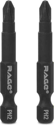 Набор бит Vira Rage S2 PH2x50мм / 554133