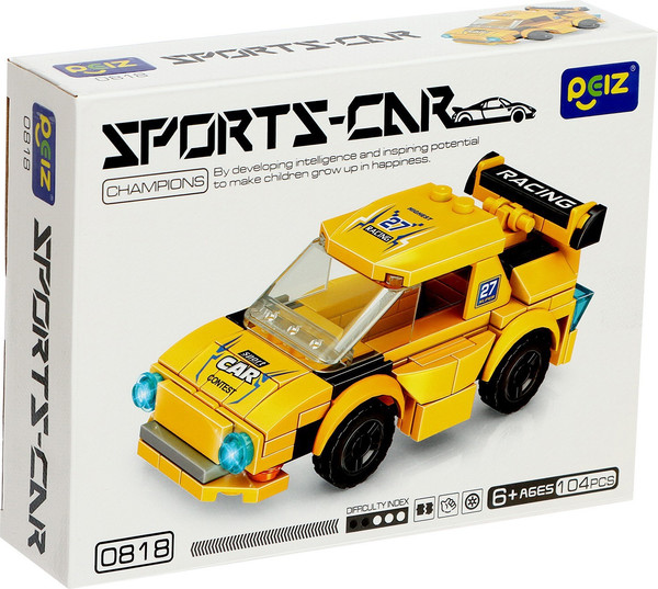 Конструктор Peizhi Гонка. Спорткар 0818 / 9676127 - фото