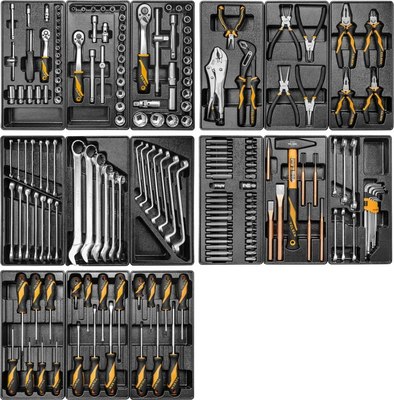 Универсальный набор инструментов Tolsen TT85412-189 - фото