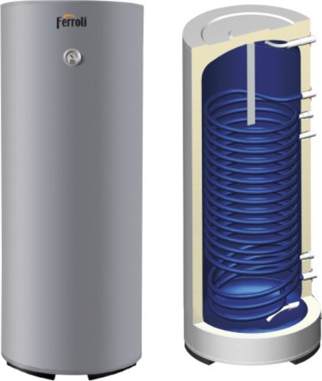 Бойлер косвенного нагрева Ferroli Ecounit N 500-2C (GRYZV00A)