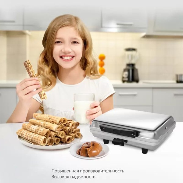 Вафельница Мастерица WM-2 ЭВ-0.8/220 (матовый)