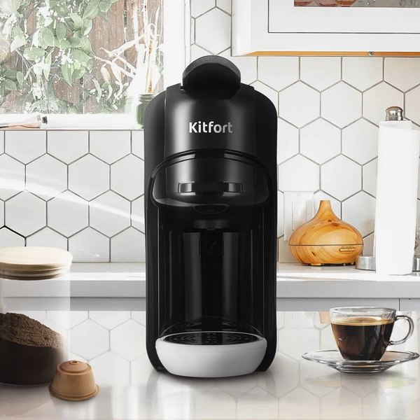 Капсульная кофеварка Kitfort КТ-7546