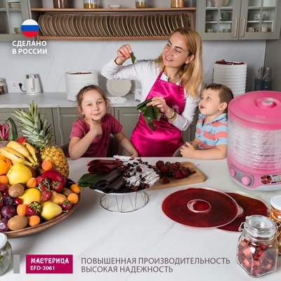 Сушилка для овощей и фруктов Мастерица EFD-3061