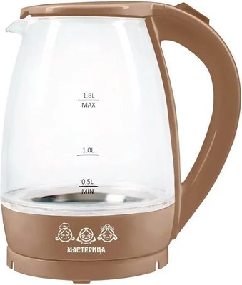 Электрочайник Мастерица ЕК-1801G (капучино) - фото
