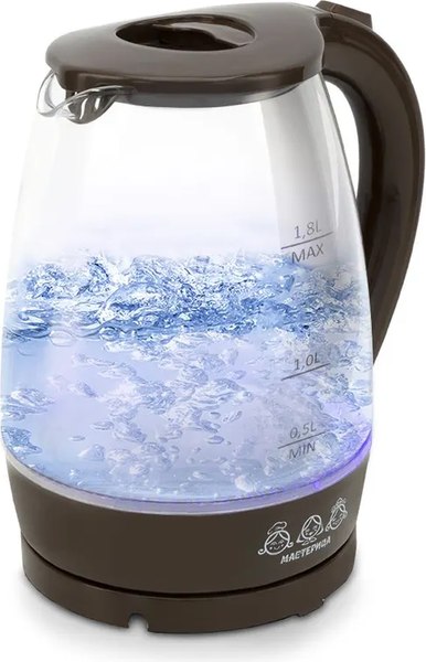 Электрочайник Мастерица ЕК-1801G (шоколад)