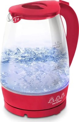 Электрочайник Мастерица ЕК-1801G (рубин)