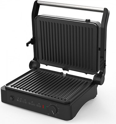 Электрогриль BQ GR3001 (Black/Steel)