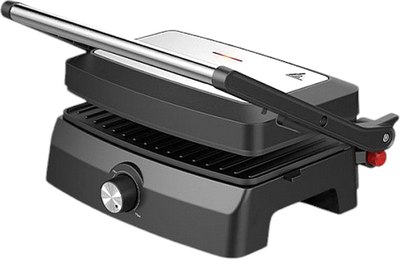 Электрогриль BQ GR3004 (Black/Steel) - фото