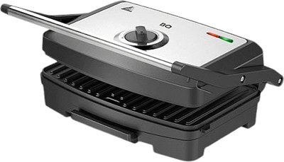 Электрогриль BQ GR3005 (Black/Steel) - фото
