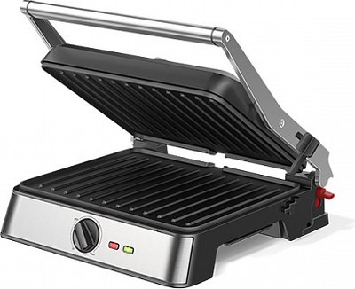 Электрогриль BQ GR3007 (Black/Steel)